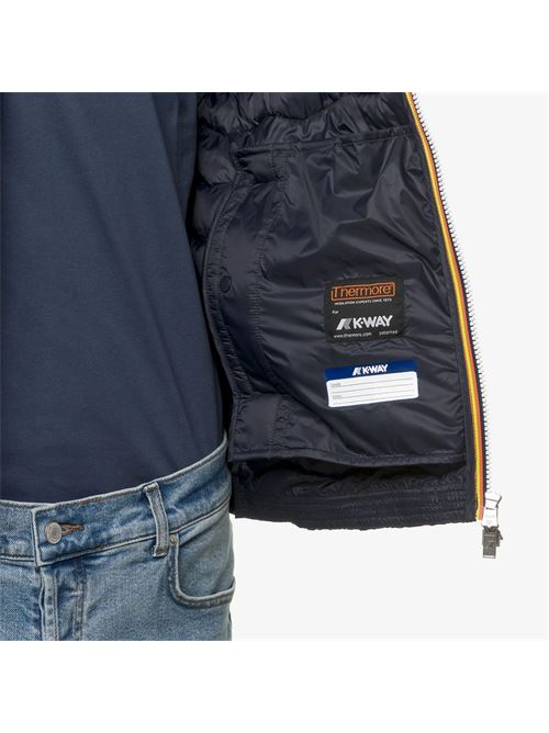 Giubbotto uomo Jack Quilted colore blu K-WAY | JACK QUILTED WARMK89